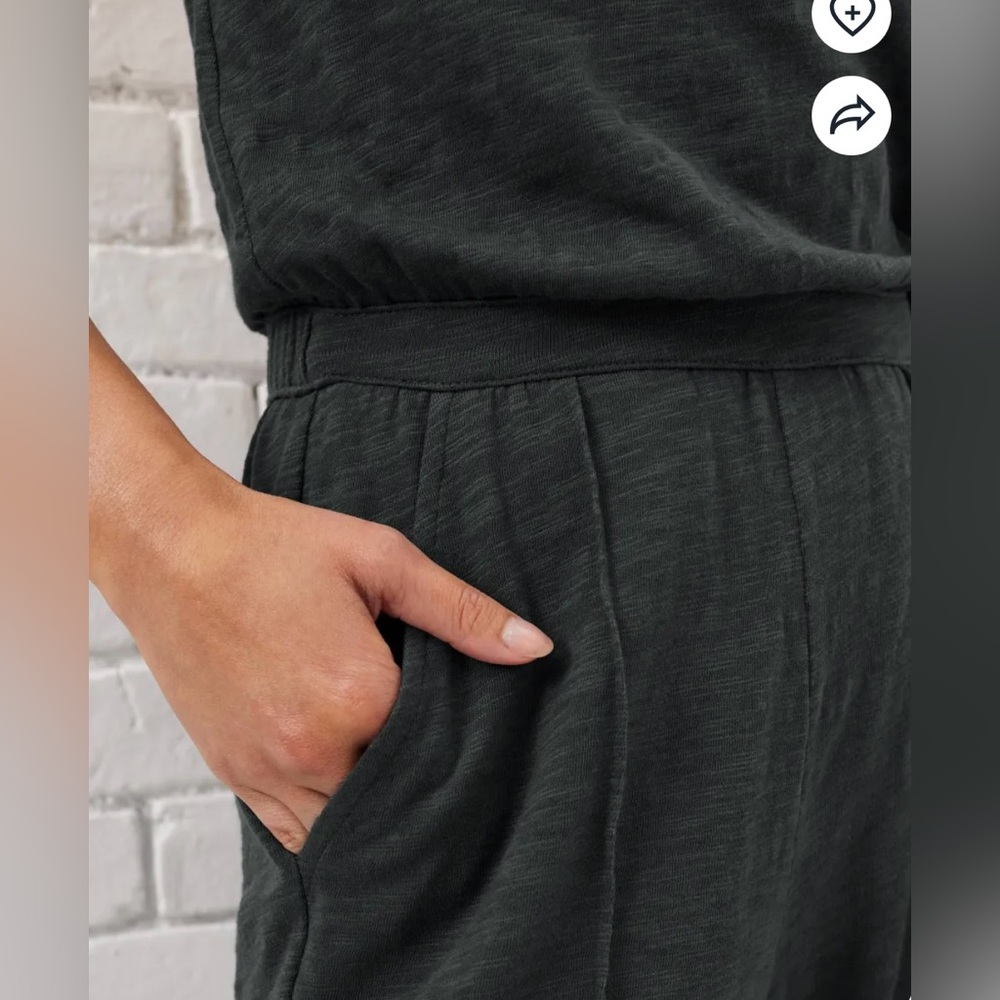 UPWEST Gray Knit Romper with Pockets - Picture 12 of 13
